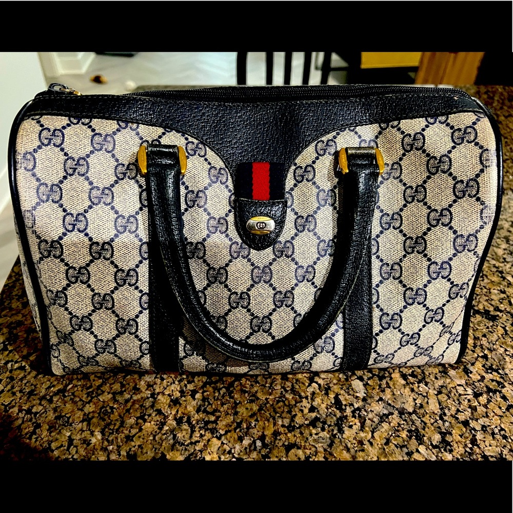 Vintage Gucci Boston bag